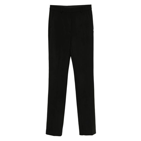 Sportmax Black Trousers - Straight Trousers Women